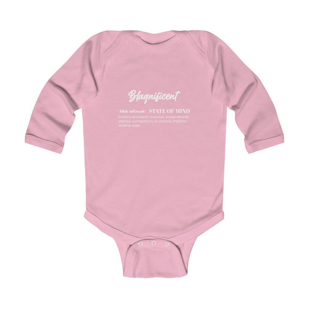 Blaqnificent Infant Long Sleeve Bodysuit