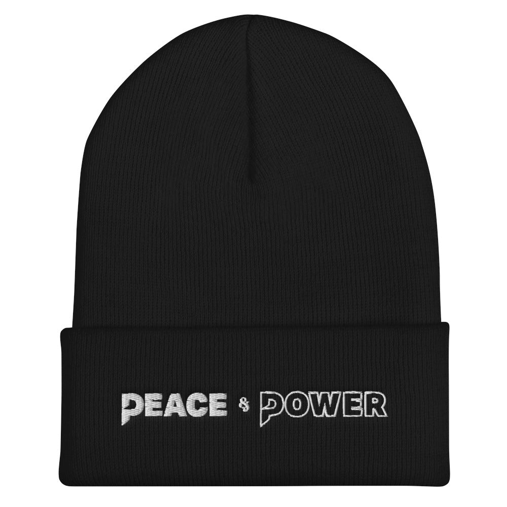 Peace & Power Classic Beanie