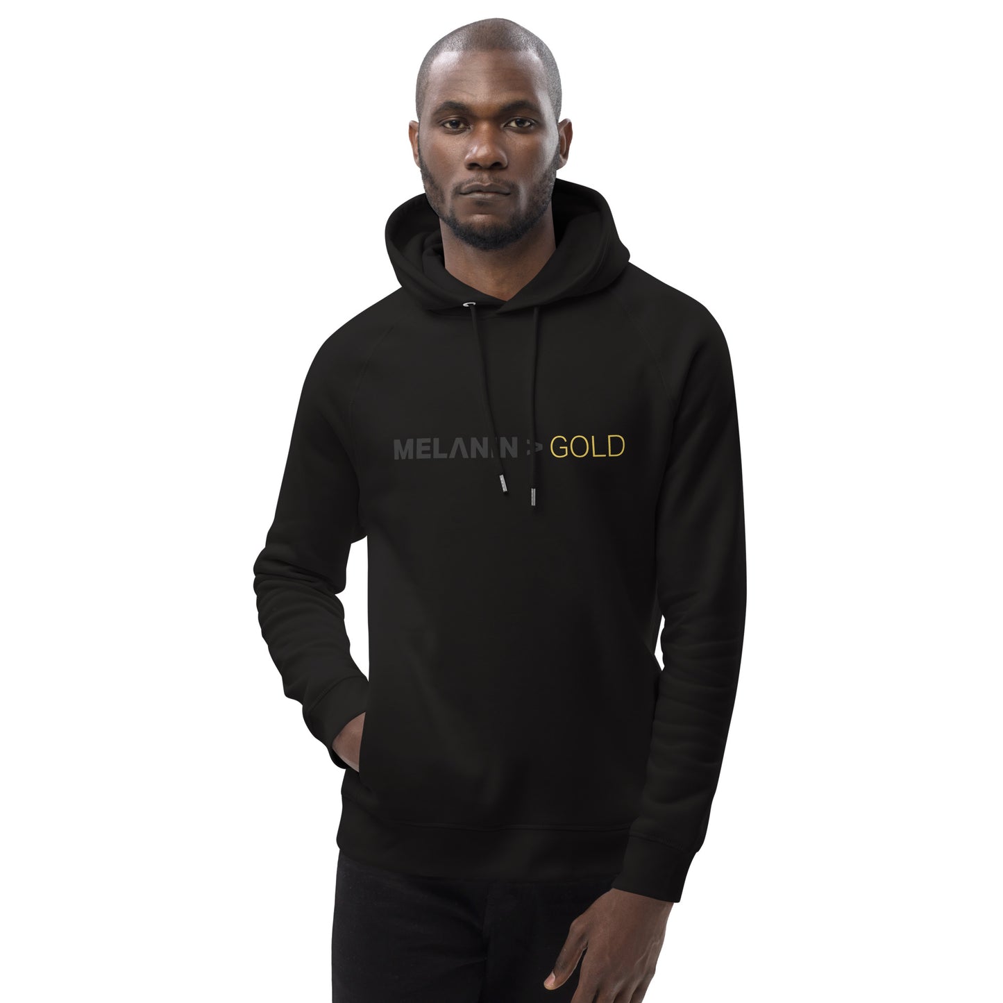 Melanin > Gold Premium Hoodie